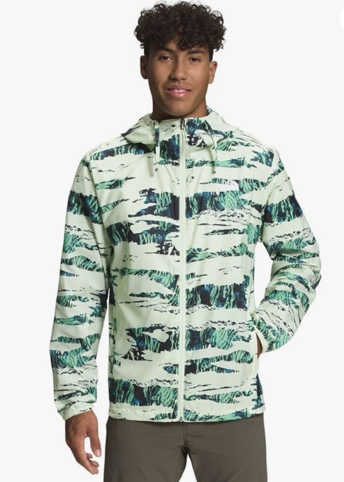 The North Face Printed Cyclone Jacket 3 Windbreaker Men’s Size: Large