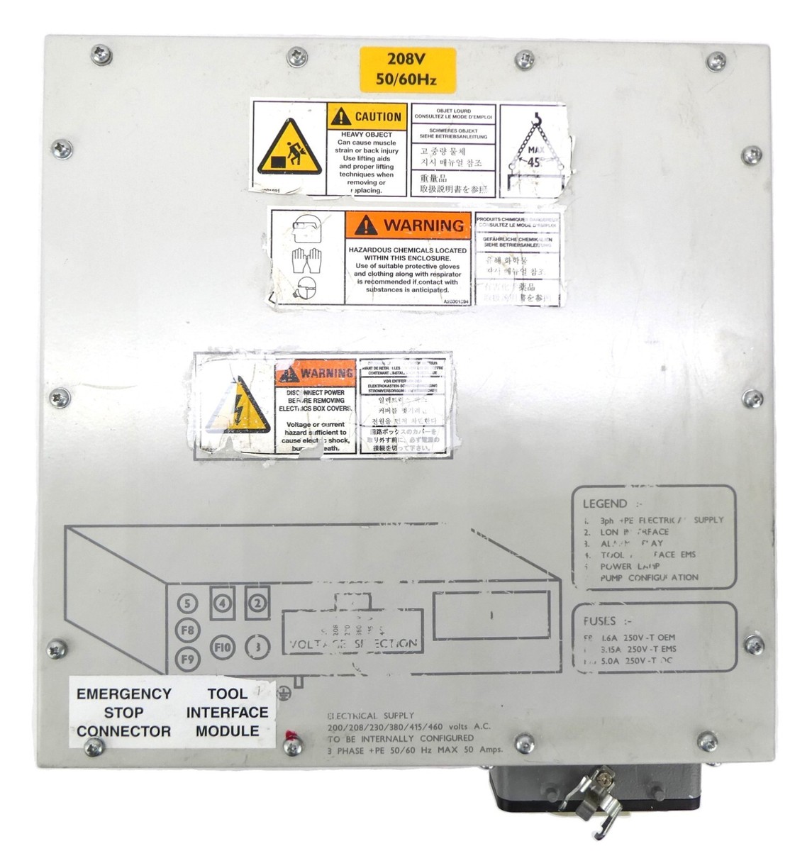 Edwards D37291400 iL Series Vacuum Pump Electrics Module DP ITIM