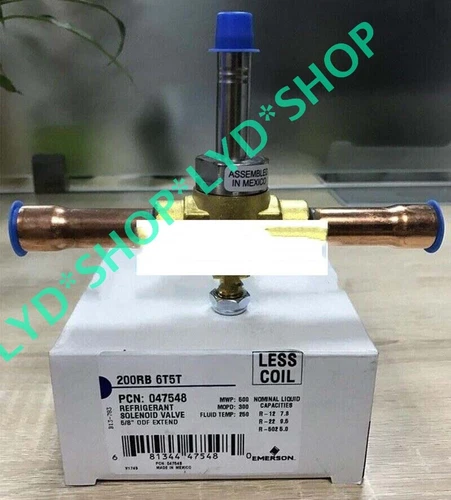 1Pcs New  200RB 6T5T solenoid valve 200RB6T5T (Welding5/8)