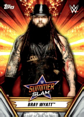 2019 Topps WWE SummerSlam  base and inserts - you pick from list - pyc