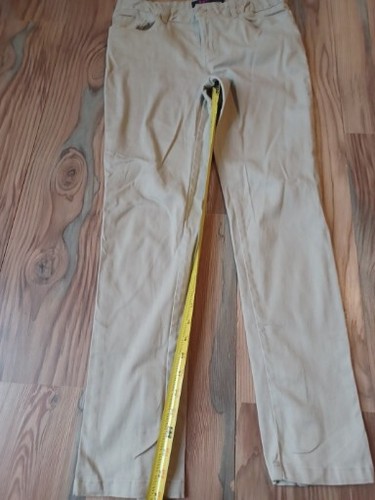3 French Toast Girls' Skinny Adjustable Waist Pant KHAKI Sz 16 Shcool - Picture 9 of 12