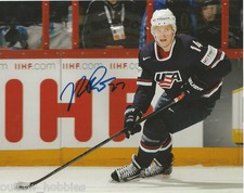 Team USA Nick Bjugstad Signed Autographed 8x10 Photo COA B