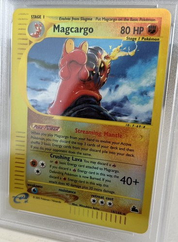 Magcargo Skyridge Reverse Holo 18/144 PSA 9 Mint Pokémon 2003 - Picture 2 of 7