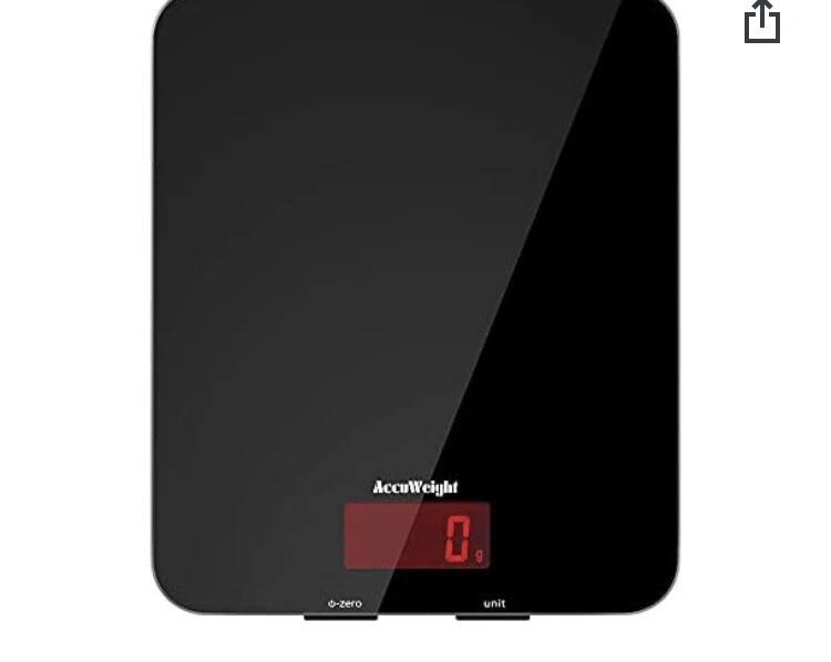 Techmade Digitale keukenweegschaal, keukenweegschaal met app, keukenweegschaal met voedingsrekenmachine, tarra-functie, levensmiddelendagboek max. 5 kg Techmade Digitale keukenweegschaal, keukenweegschaal met app, keukenweegschaal met voedingsrekenmachine, tarra-functie, levensmiddelendagboek max. 5 kg