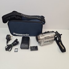 Panasonic PV-DV401D-K Camcorder MiniDV Tape With SD Card  Accessories