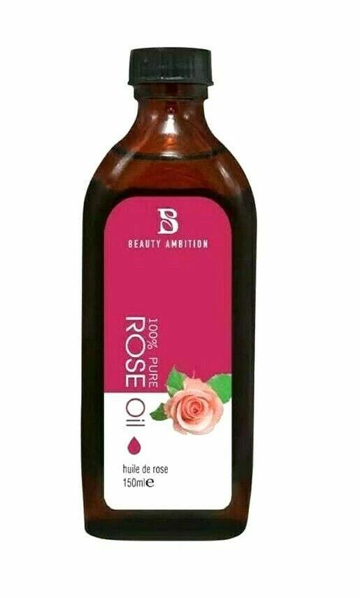 Pure Rose Oil Diluted 150ml By Beauty Ambition For Hair and Body