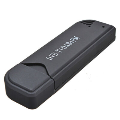 USB TV-Tuner DVB-T SDR DAB FM Stick RTL2832U FC0012 mit Antenne Fernbedienung CD