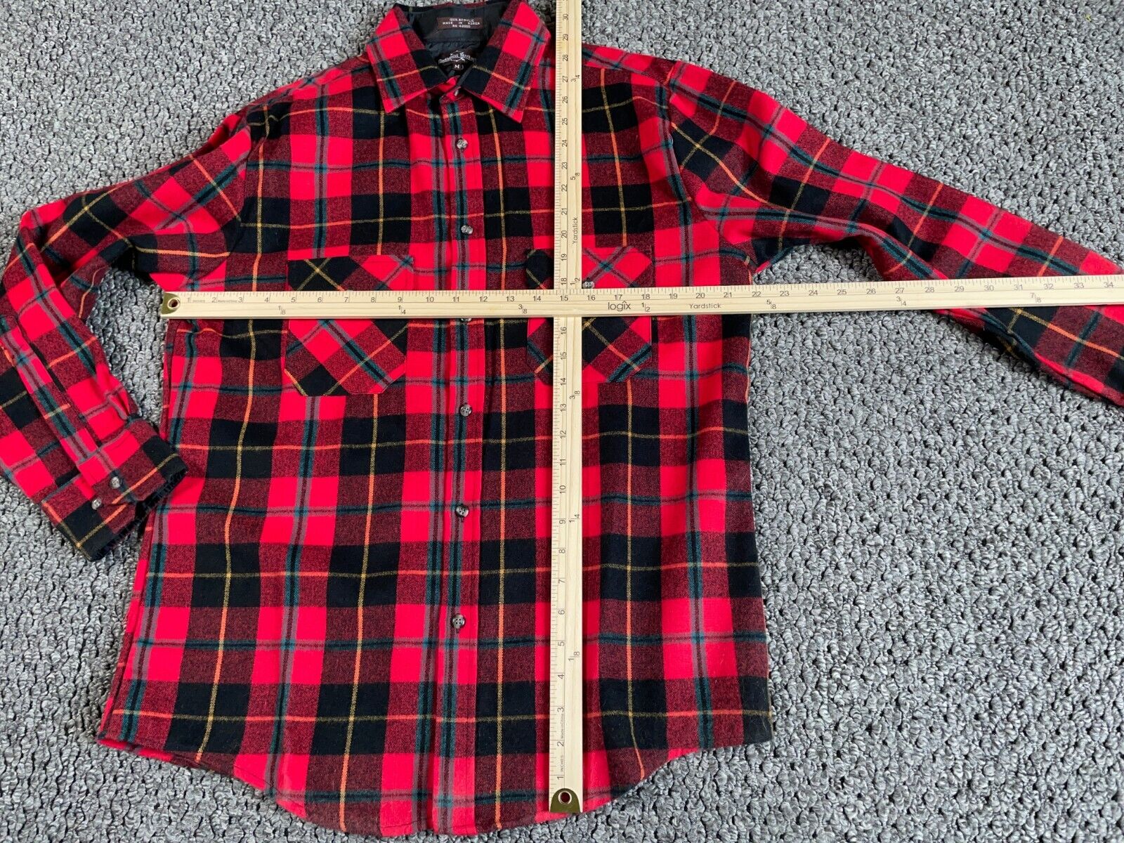 VTG Northwest Territory Flannel Shirt Adult Large… - image 7