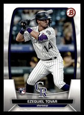 Ezequiel Tovar 2023 Bowman #15 Colorado Rockies BASEBALL ROOKIE *060