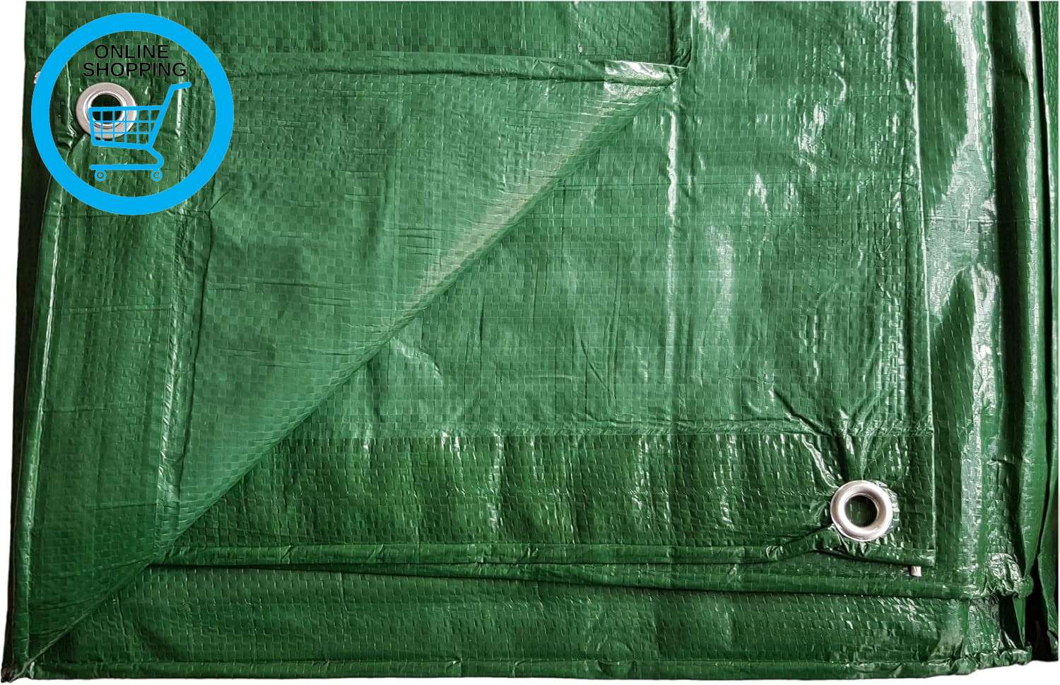 Waterproof Tarpaulin/Builders Tarps Cover up Tarp/Ground Sheet 1.5M X2M in Fores