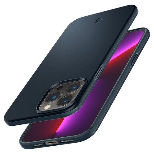 iPhone 13 Mini / 13 / 13 Pro / 13 Pro Max Case Spigen Thin Fit Slim Matte Cover - Picture 19 of 62