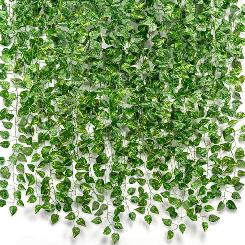 Decorative 72FT Ivy Garland - Eco-Friendly Fake Vines for Indoor & Outdoor Use - Picture 3 of 11
