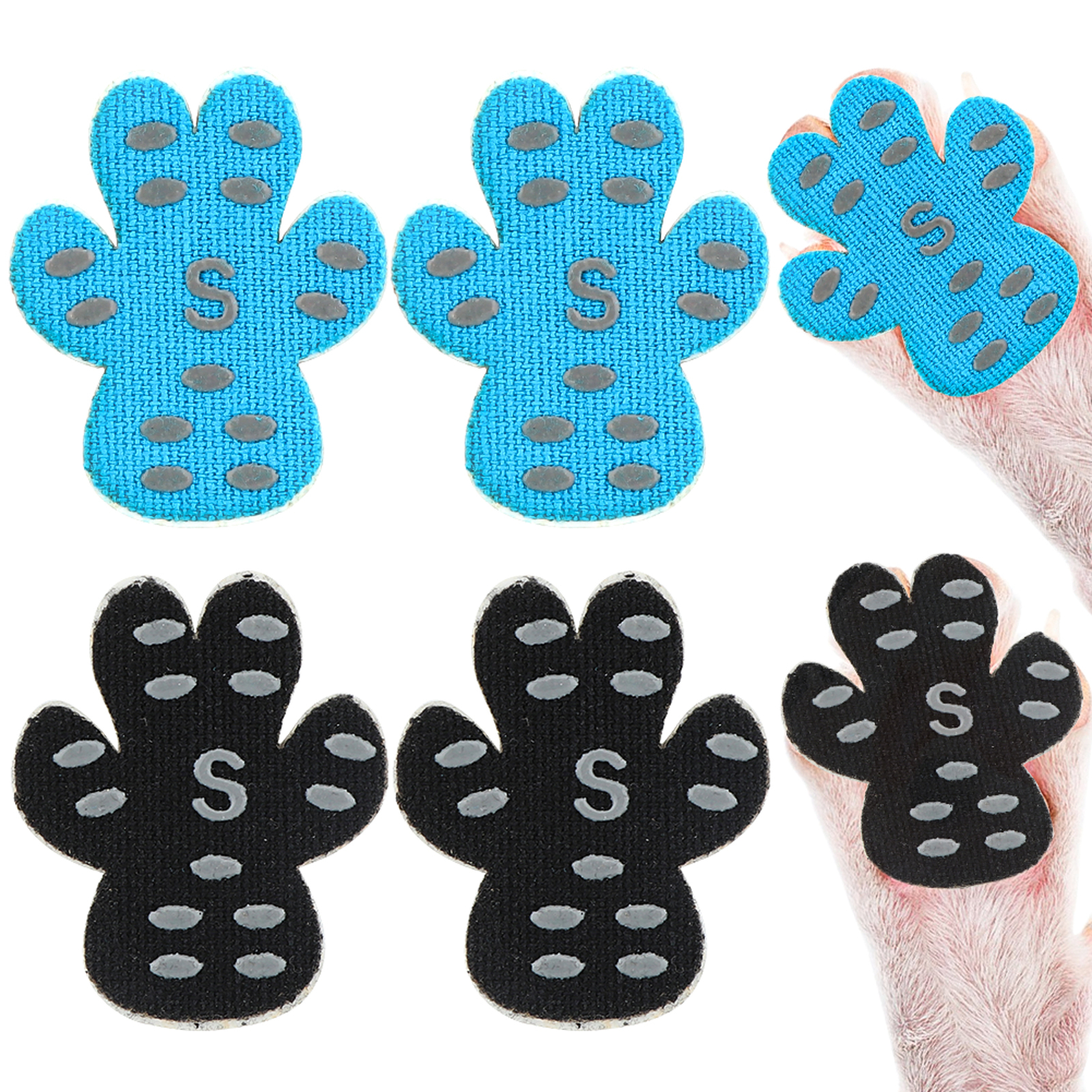48pcs Waterproof Senior Anti Slip Pads Dog Foot Protector For Injuries Slipping eBay