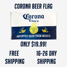 Corona Beer Flag - 3 x 5 Feet (90 x 150 Cm)