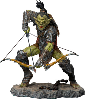 The Lord of The Rings Bds Art Scale statue 1/10 Archer Orc Iron Studios Sideshow
