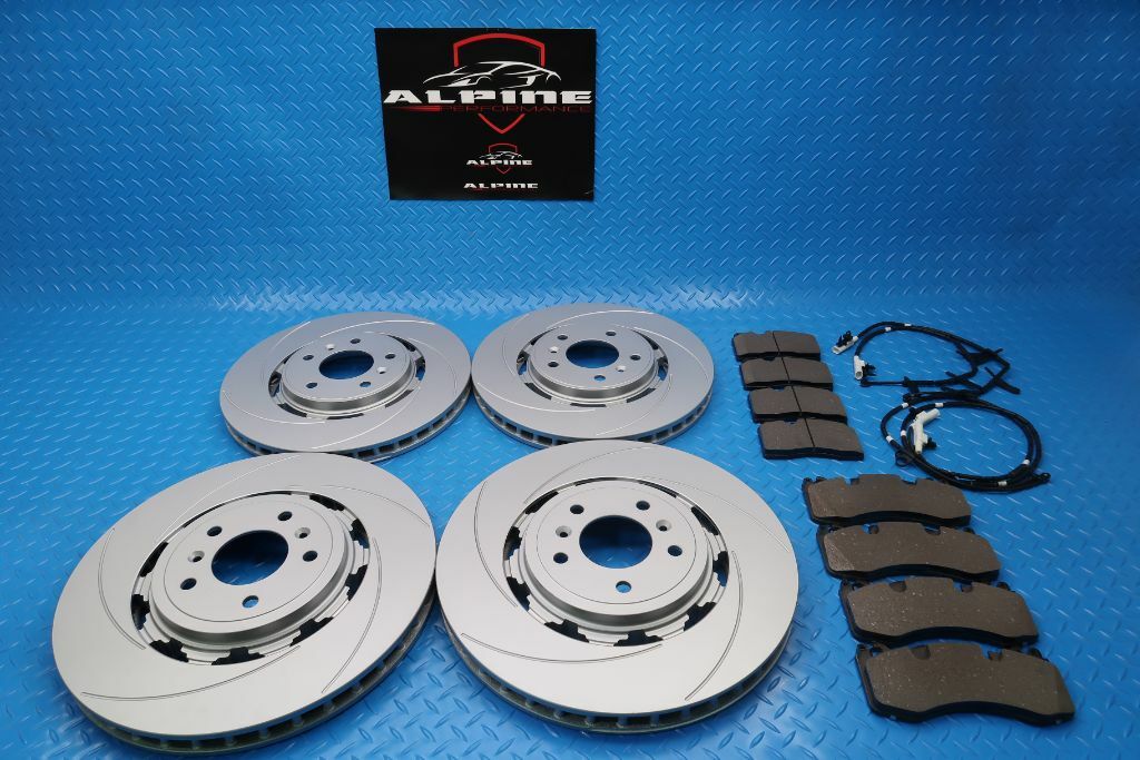 Aston Martin Rapide front rear brake pads and rotors TopEuro #9206