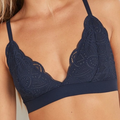 Bralette de encaje cuello en V Old Navy Intimates, vidrio volcánico color, talla pequeña - nuevo con etiquetas - Imagen 8 de 8