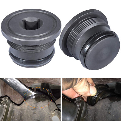 2XOil Supply Rail End Oil Gallery Plug Seal for Ford 7.3L Powerstroke 1994~2003
