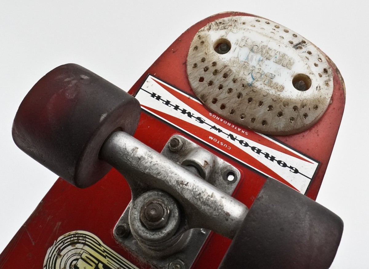 Vintage 1970s G&S FibreFlex TeamRider Wood Skate Skateboard