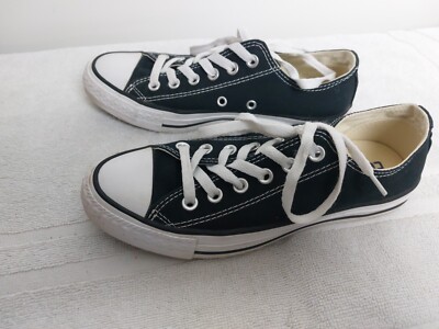 Converse Chuck Taylor All Star Black Low Top Sneakers M9166 Men s 5- Women s 7
