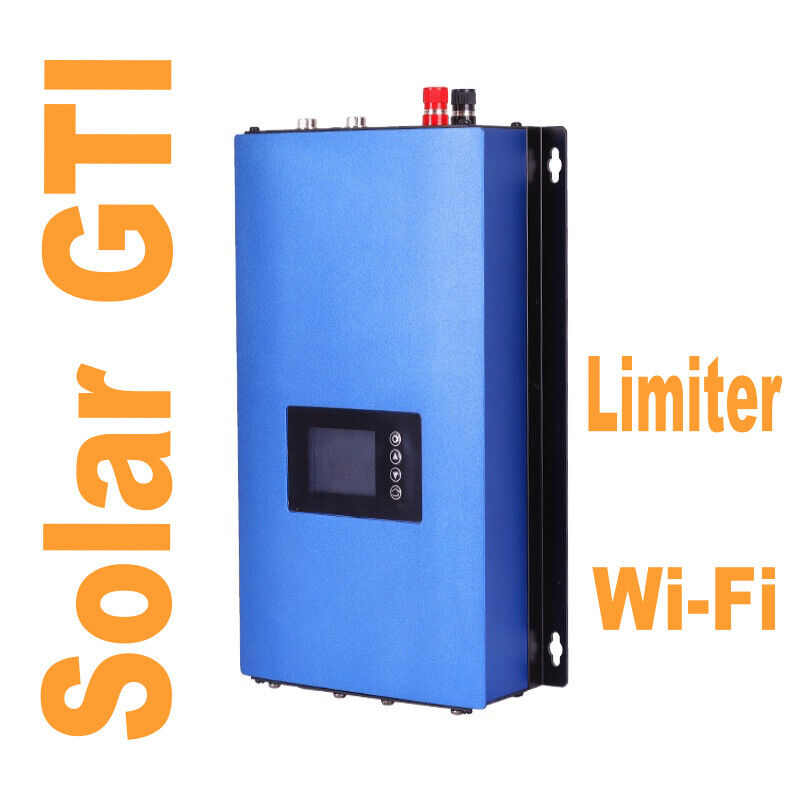 SUN 1000W Solar Grid Tie Inverter with Limiter Sensor Wi-Fi SUN 1000W Solar Grid Tie Inverter with Limiter Sensor Wi-Fi