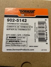 Dorman 902-5142 Engine Coolant Thermostat Housing Assembly Compatible with Selec