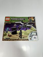 LEGO Minecraft The End Battle Ender Dragon Fighting 21151 Building Kit (222  Pieces) 