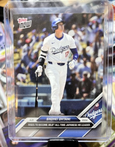 2024 Topps Now - SHOHEI OHTANI BECOMES MLB ALL-TIME JAPANESE HR LEADER #106