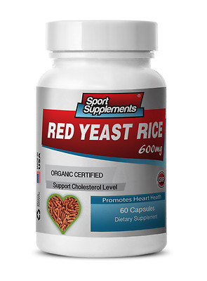 Red Rice Extract - Organic Red Yeast Rice 600mg - Help Poor Blood Circulation 1B