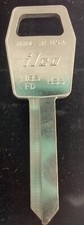 Blank Key ILCO 1185 FD H55 Appx 3" Uncut New Old Stock Made In USA