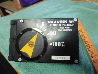 DeZURIK PMV FLOWSERVE  Electro Pneumatc Actuator Positnr Sweden K-Max-II  P-1200