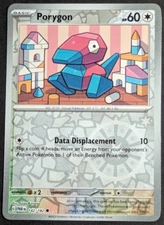 Porygon Reverse Holo NM 142/182 Paradox Rift Pokemon Card