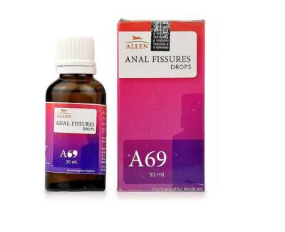 Allen Homeopathy A69 Anal Fissures Drops (30ml)