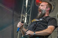Neil Fallon "Clutch" signed 8x12 inch photo autograph Neil Fallon "Clutch" signed 8x12 inch photo autograph