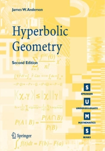 James W. Anderson Hyperbolic Geometry (Tascabile)