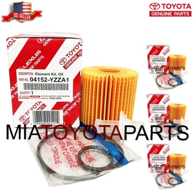3 Set OEM Genuine Toyota Lexus Scion Oil Filter 04152-YZZA1 | eBay
