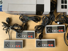 Nintendo NES SPORTS SET Console TESTED BOX video game World Cup V'Ball system