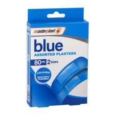 Catering Blue Assorted Plasters - Flexible & Breathable 2 Sizes Fast Healing