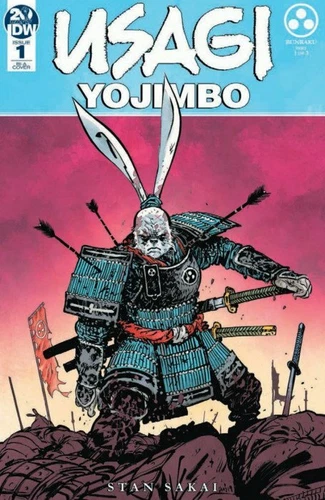 USAGI YOJIMBO #1 DANIEL WARREN JOHNSON 1:10 VARIANT COVER IDW 2019