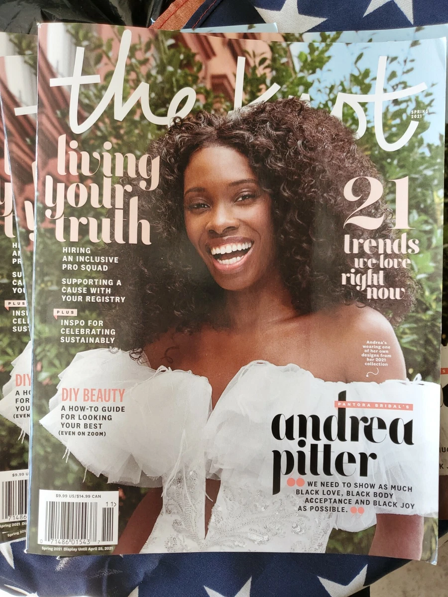 The Knot Magazine Spring 2021 Andrea Pitter DIY Beauty Living your