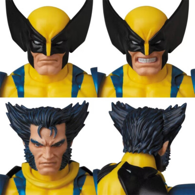 New MAFEX No.096 Wolverine Comic Ver. X-MEN 6in Action Figure Toy