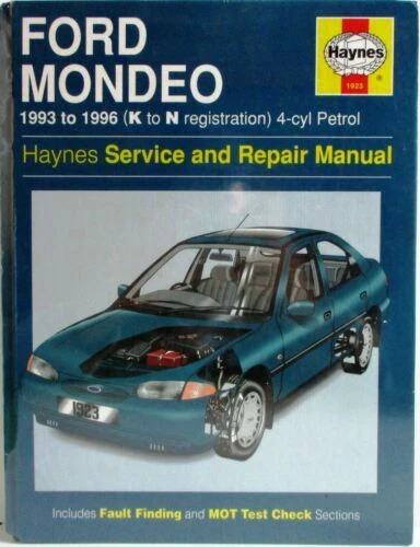 Ford Automobilia-Reparaturanleitung auf Englisch