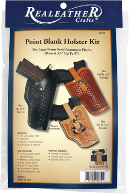 Realeather Crafts Point Blank Holster Kit