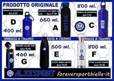 BORRACCE ALLUMINIO & THERMOS ACCIAIO INOX ORIGINALI INTER