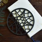 Coasters - Gothic Rosette Cathedral Coasters, Perfect Goth Home Decor Gift