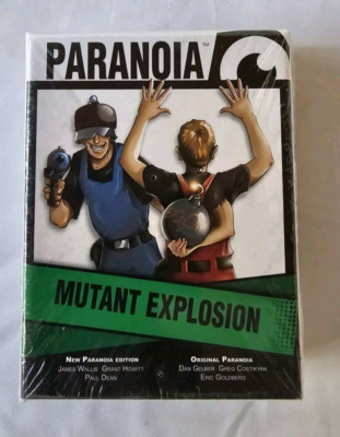 Paranoia - Mutant Explosion by mongoose Publishing (MGP50004) SEALED