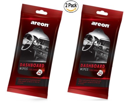 AREON Auto Care I Dashboard Wipes I (2 x 25 count)