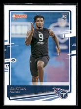 2020 Donruss #259 Kristian Fulton Rookie Tennessee Titans