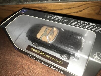 1957 Mercedes-Benz 300SL Roadster 1/43 Black Convertible NIB