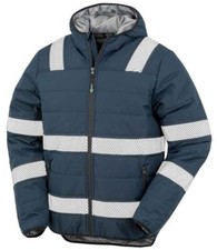 Image of Result Genuine Recycled Ripstop Padded Safety Jacket RS500
